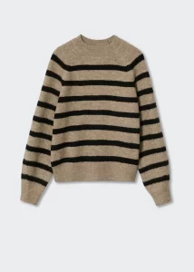 Mango
Stripe-print sweater with Perkins neck
Was £35.99 Now £12.99