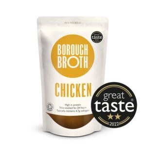 Borough 
Broth 24hr Organic Chicken Bone Broth 324g
£5.50
