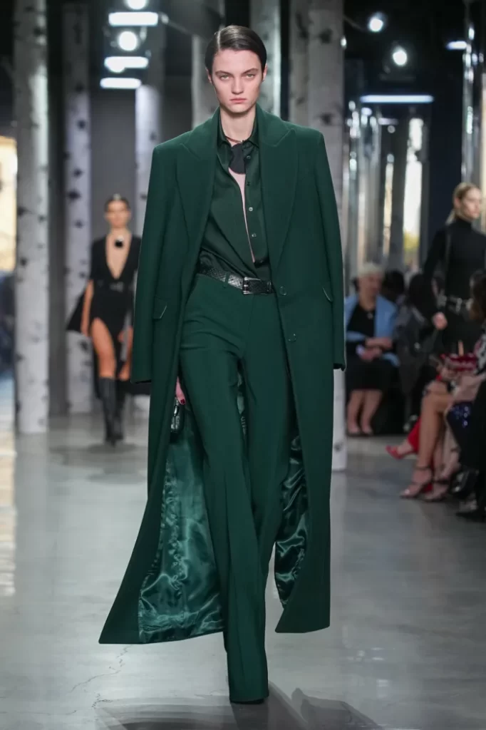 Micheal Kors Fall 2023 Collection Is All About The Mono Colour Trend