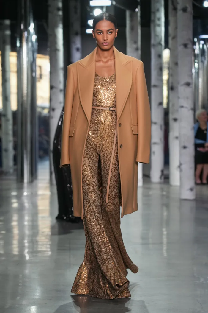 Micheal Kors Fall 2023 Collection Is All About The Mono Colour Trend