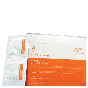 Dr. Dennis Gross Skincare
Alpha Beta universal Daily Peel (Pack Of 60)
£153.00


