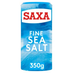 Saxa Fine Sea Salt 350g £1.49