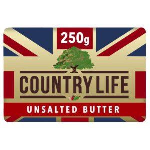 Country Life 
Unsalted British Butter 250g
£2.50
