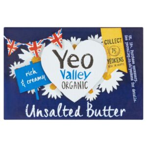 Yeo Valley 
Organic Unsalted Butter 250g
£3.00

