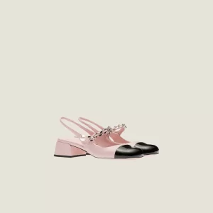 Miu Miu
Leather slingback pumps
£850.00