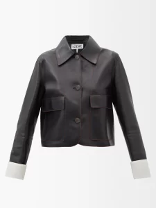 Loewe
Cropped leather jacket
£2,100.00