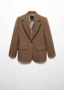 Mango
Herringbone wool-blend blazer
£89.99
