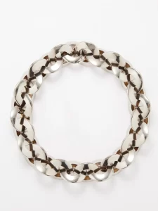 Alexander McQueen
Chunky-chain metal choker necklace
£1,150