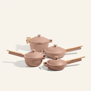 Our Place
Cookware Set
A 4-piece Always Pan and Perfect Pot set
Now £299.00 Was £490.00