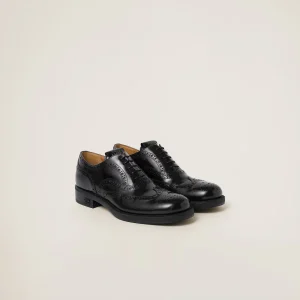 Church's X Miu Miu 
Brushed Leather Oxford Brogue Shoes
£ 860.00