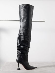 Amina Muaddi
Olivia thigh-high leather boots
£1,340.00