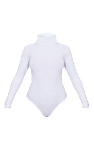 Pretty Little Thing
Basic White Cotton Blend Roll Neck Bodysuit
Was £12.00 Now £10.00