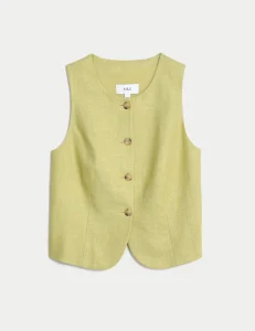 M & S Collection
Linen Rich Tailored Waistcoat
£35.00
