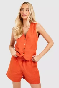 Boohoo
Tall Waistcoat And Shorts Co-ord
Now £22.40, Was £28.00