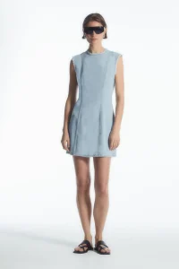 Cos
Panelled Denim Mini Dress
£95.00