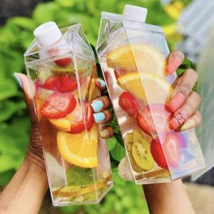 Shein
1pc Creative Clear Square Milk Carton-Shaped Juice Box Water Bottle, Reusable Portable Outdoor Sports Camping Travel
Was £6.00 Now £5.75Was £6.00 Now £5.75
