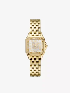 Cartier
CRWJPN0042 Panthère de Cartier small 18ct yellow-gold and 0.23ct brilliant-cut diamond quartz watch
£27,700.00