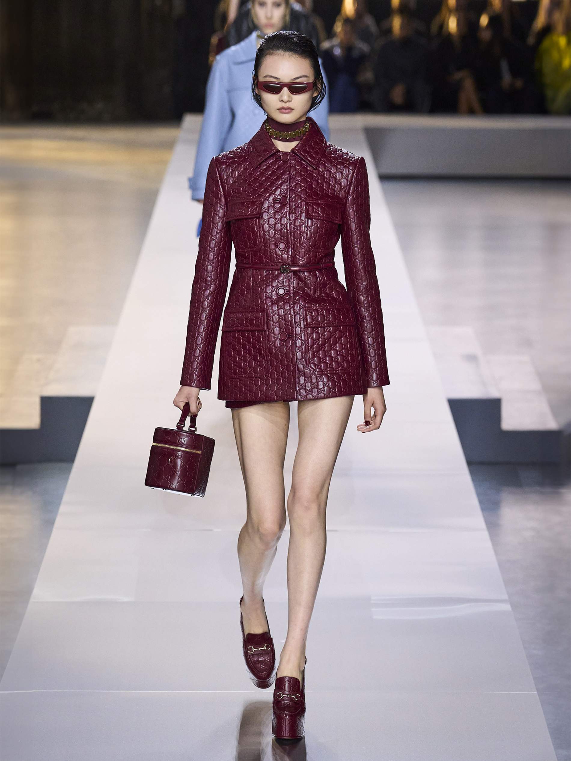 5 Best New Season Burgundy Shoes From FW'24 Runway