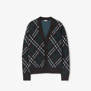 Burberry
Check Wool Mohair Blend Cardigan
£990.00