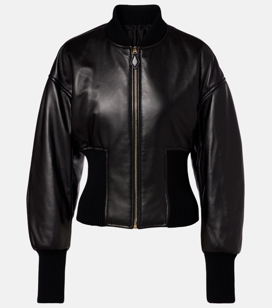 ALAÏA Leather bomber jacket £ 4,400
