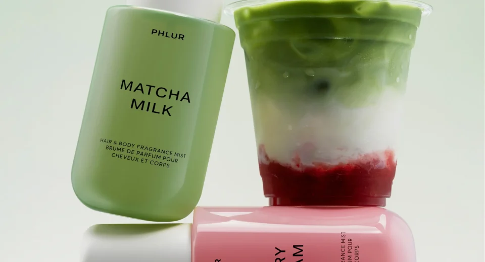 Phlur's Berry Matcha Latte Hair And Body Mist Duo £68.00