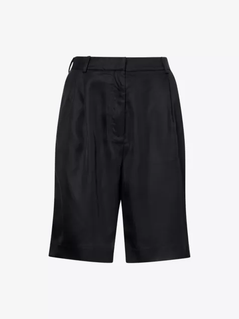 The Frankie Shop
Marfa Straight-Leg Satin Bermuda Shorts
£175.00