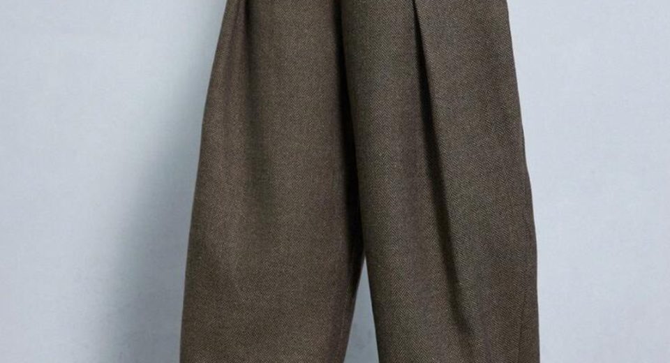 Shein Aveloria Modichic New Stylish Design Sense Casual Pleated Loose Commuter Wide Leg Suit Pants. £15.98