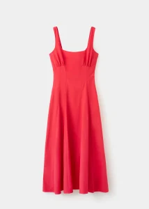 Mango A-Line Dress With Gather Details £ 79.99