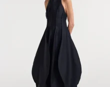 Rohe Open Back Tulip Dress | Night £870.00