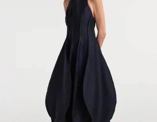 Rohe Open Back Tulip Dress | Night £870.00