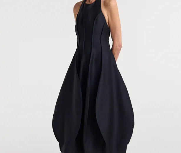 Rohe Open Back Tulip Dress | Night £870.00