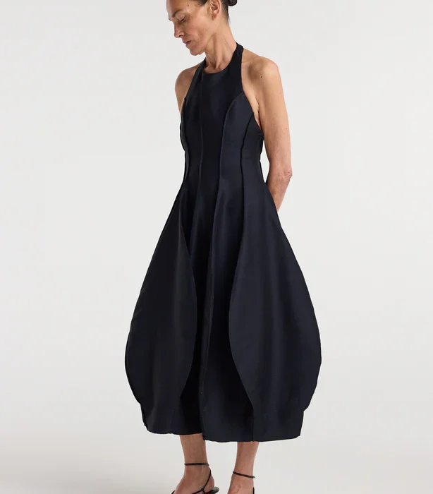 Rohe Open Back Tulip Dress | Night £870.00